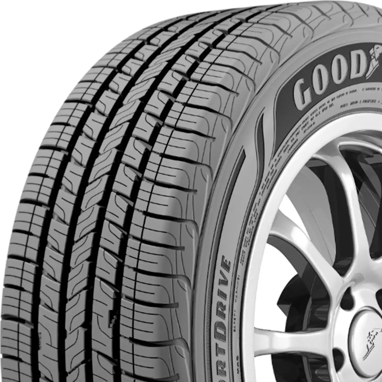 Goodyear Assurance ComfortDrive All Season P245_60R18 105V Passenger Tire - Ảnh 2