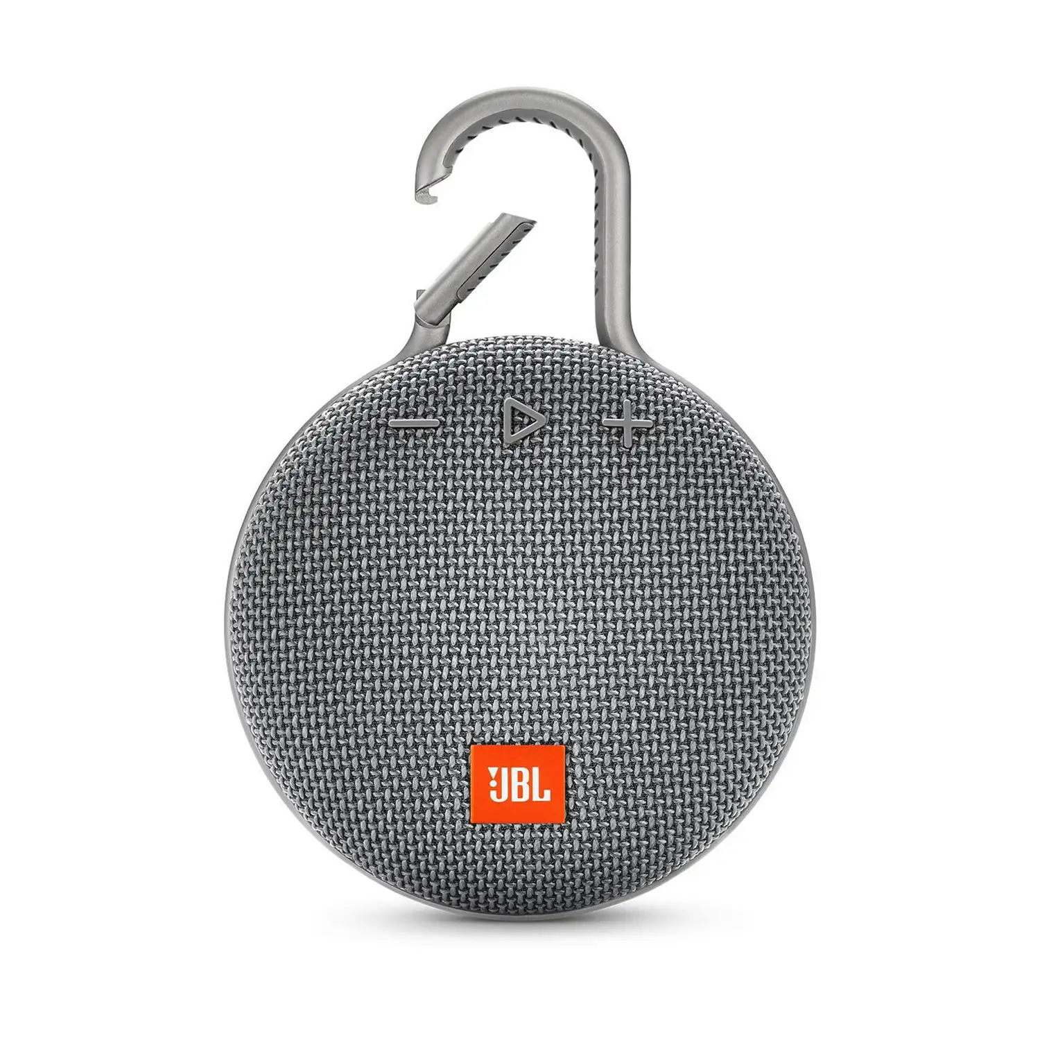 JBL Clip 3 Portable Bluetooth Speaker with Carabiner - Gray - Ảnh 2
