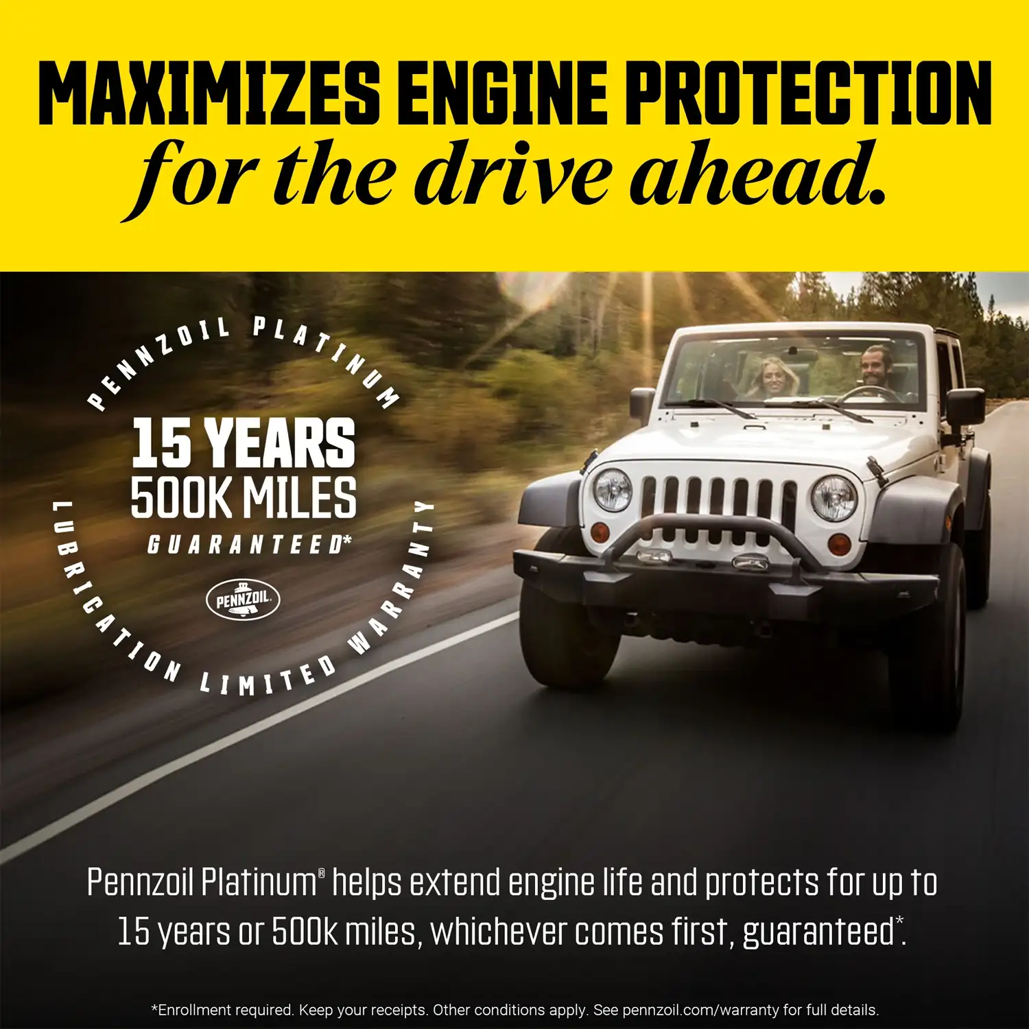 Pennzoil Platinum Full Synthetic 0W-20 Motor Oil, 5 Quart - Ảnh 4