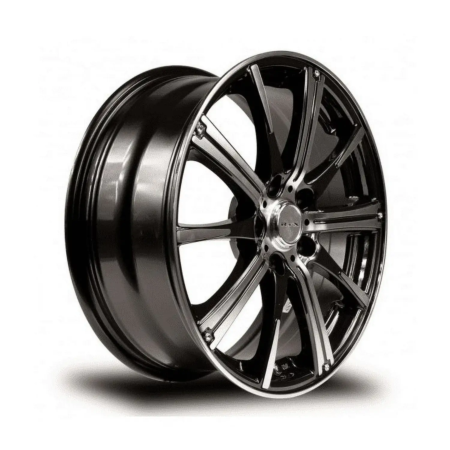 RTX Spark 14x5.5 4x100 ET38 CB73.1 Black Machined Wheel - Ảnh 3