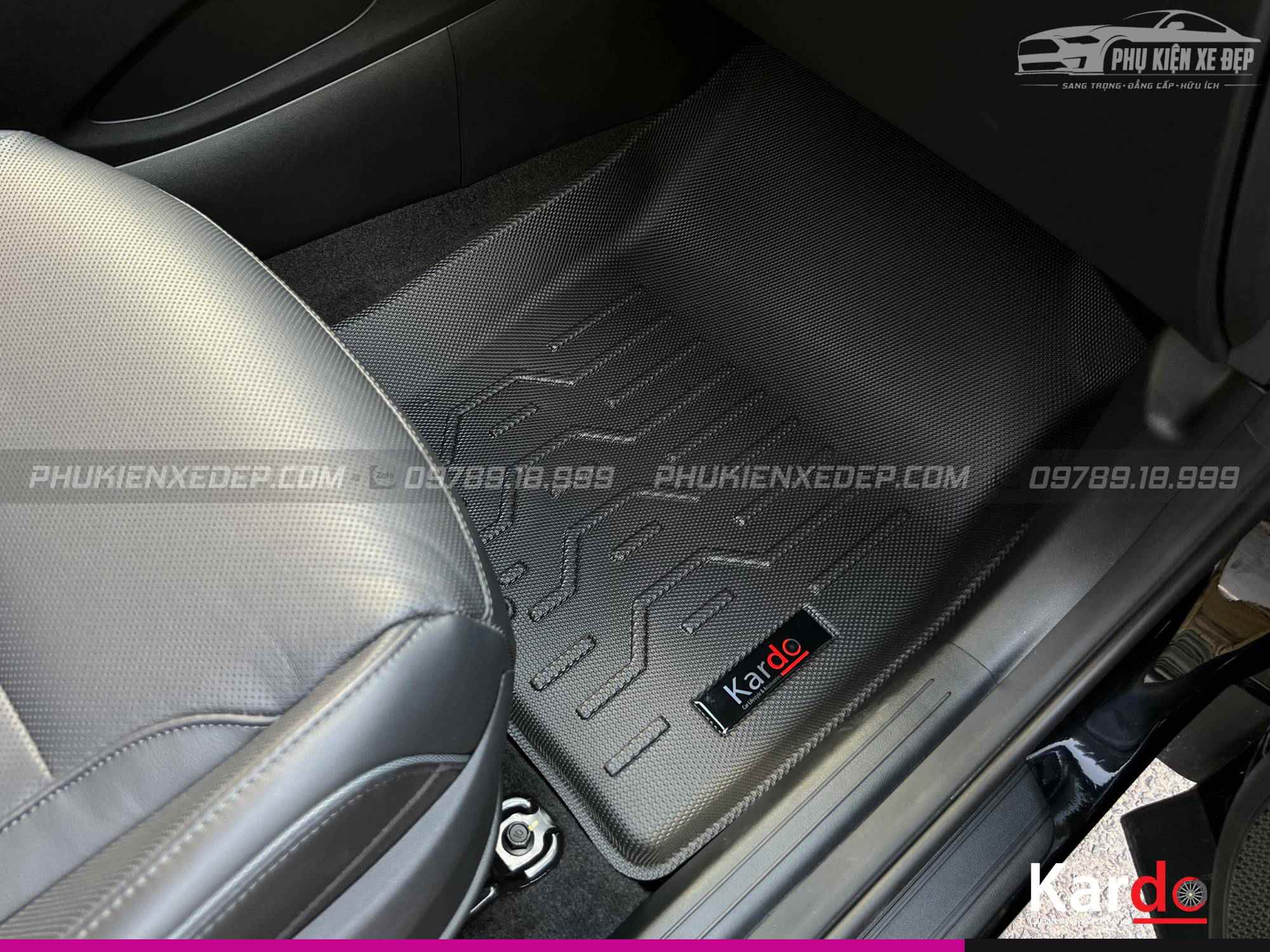 Thảm Lót Sàn Ô Tô Kardo Hyundai Tucson 2021-Nay - Đồ chơi xe hơi, phụ kiện ô tô, trang trí xe hơi - góc nhìn 5