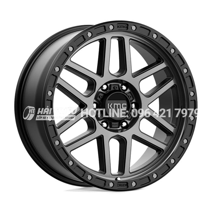 Mâm KMC KM544 MESA 17x9 - góc nhìn 2
