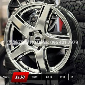 Mâm xe 18 inch HP PCD 5*114.3 mẫu 1138