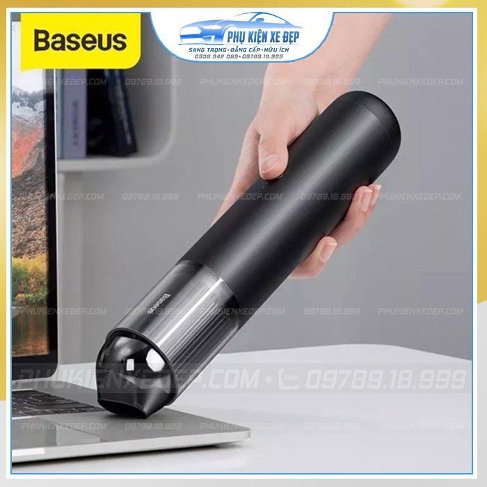 Máy hút bụi xe hơi Baseus A3 chính hãng - BẢO HÀNH 01 NĂM - góc nhìn 2