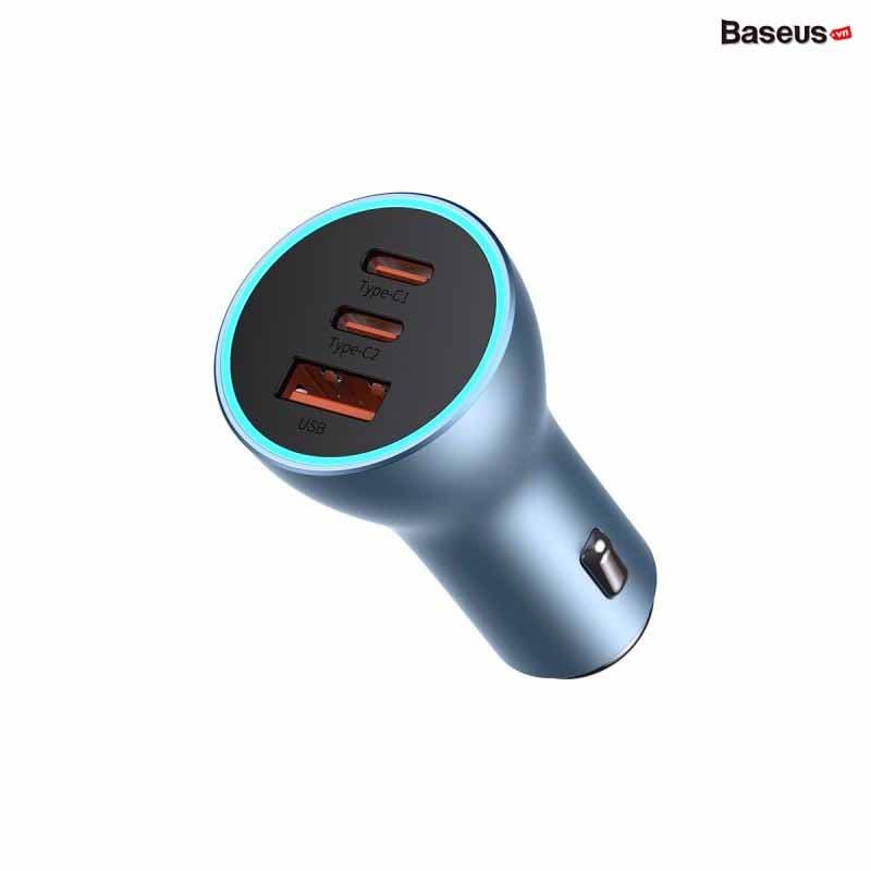Tẩu sạc Ô Tô Baseus 65W U+C+C - hình ảnh sản phẩm
