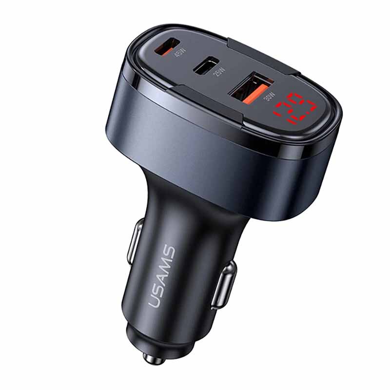 Tẩu Sạc Ô Tô USAMS CC257 100W Siêu Nhanh - hình ảnh sản phẩm