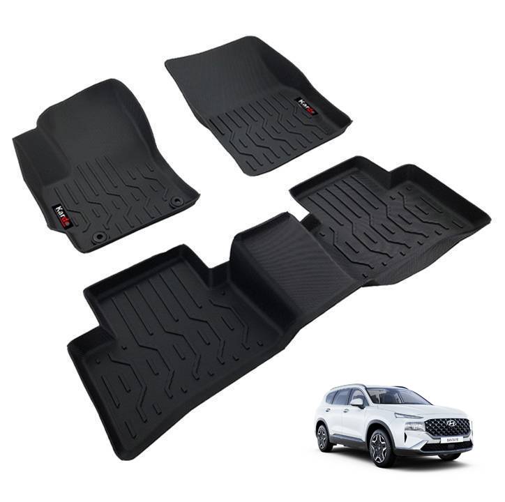 Thảm Lót Sàn Ô Tô Kardo Hyundai Santafe 2021 - Nay - Đồ chơi xe hơi, phụ kiện ô tô, trang trí xe hơi