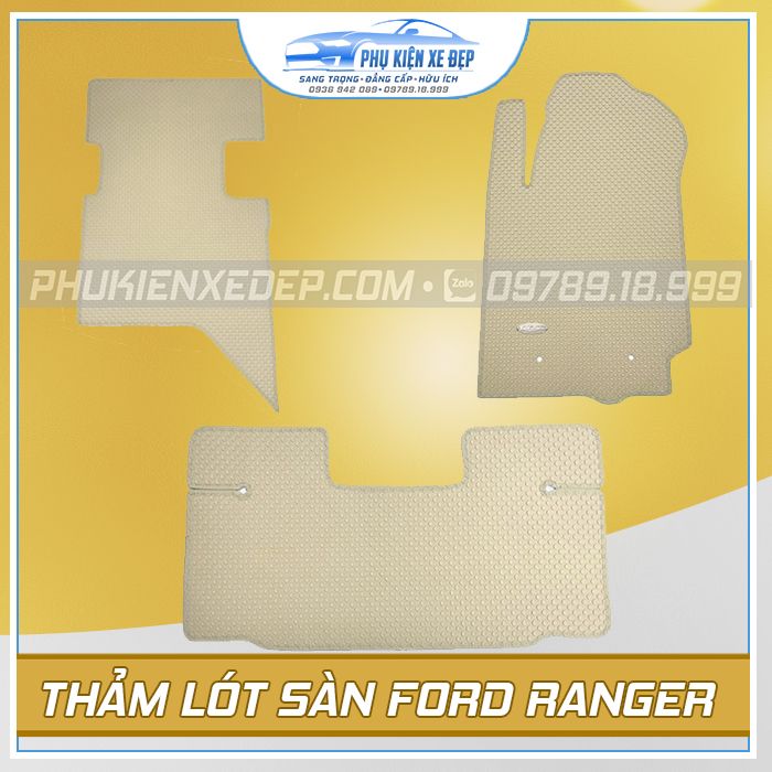 Thảm lót sàn ô tô Kata Ford Ranger - hình ảnh sản phẩm