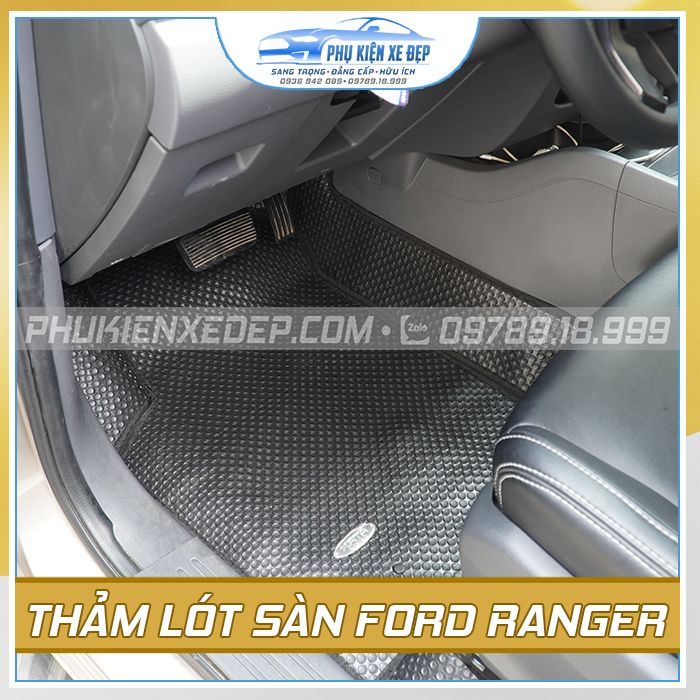 Thảm lót sàn ô tô Kata Ford Ranger - góc nhìn 2