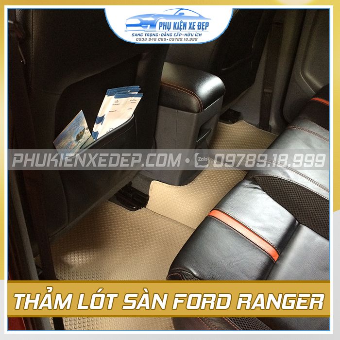 Thảm lót sàn ô tô Kata Ford Ranger - góc nhìn 5