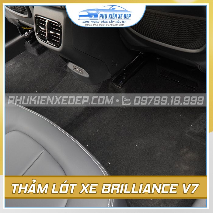 Thảm lót sàn ô tô Kata Brilliance V7 - góc nhìn 2