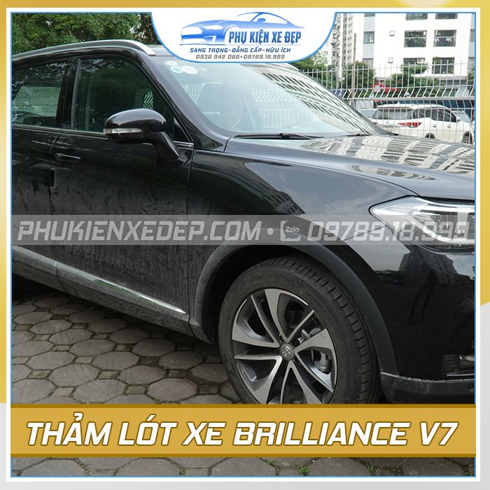 Thảm lót sàn ô tô Kata Brilliance V7 - góc nhìn 3