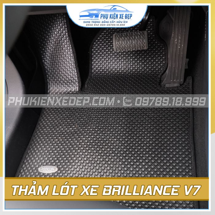 Thảm lót sàn ô tô Kata Brilliance V7 - góc nhìn 4