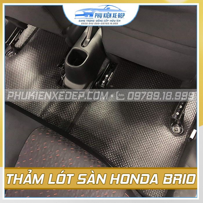 Thảm lót sàn ô tô Kata Honda Brio - góc nhìn 3