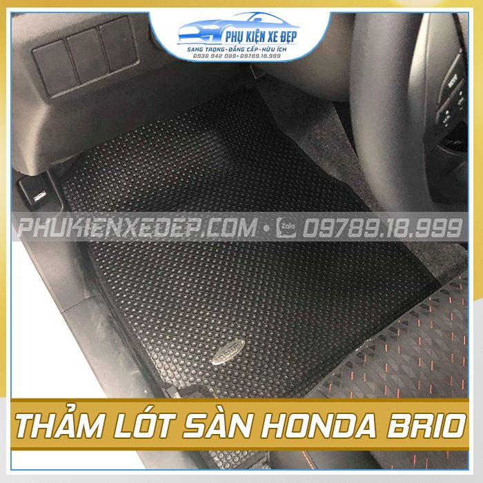 Thảm lót sàn ô tô Kata Honda Brio - góc nhìn 5