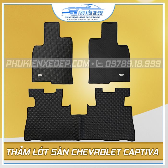 Thảm lót sàn ô tô Kata Chevrolet Captiva - hình ảnh sản phẩm