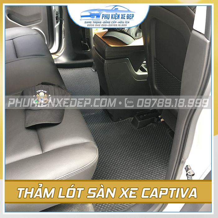 Thảm lót sàn ô tô Kata Chevrolet Captiva - góc nhìn 3