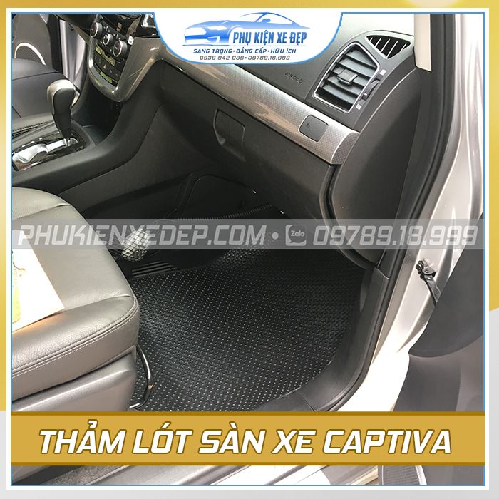 Thảm lót sàn ô tô Kata Chevrolet Captiva - góc nhìn 4