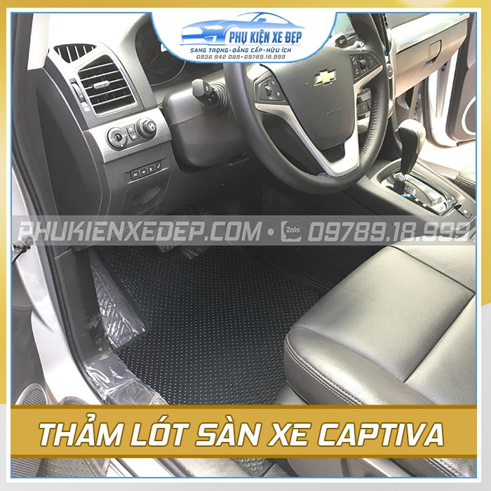 Thảm lót sàn ô tô Kata Chevrolet Captiva - góc nhìn 5