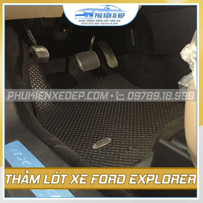 Thảm lót sàn ô tô Kata Ford Explorer - góc nhìn 4
