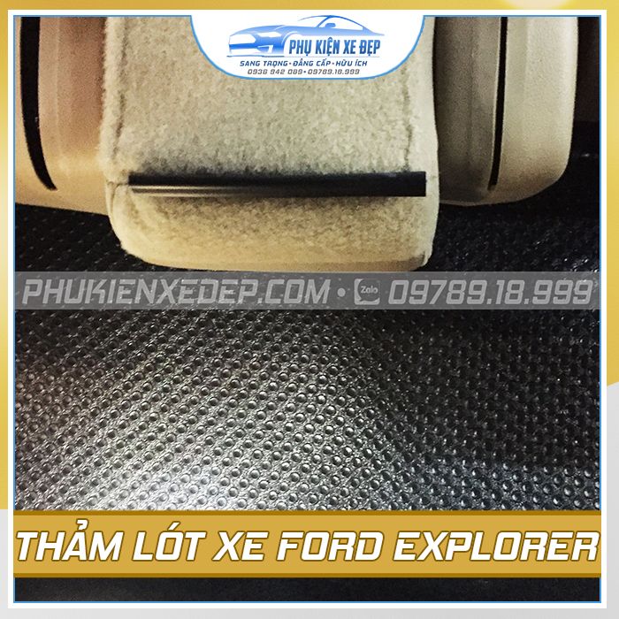 Thảm lót sàn ô tô Kata Ford Explorer - góc nhìn 2