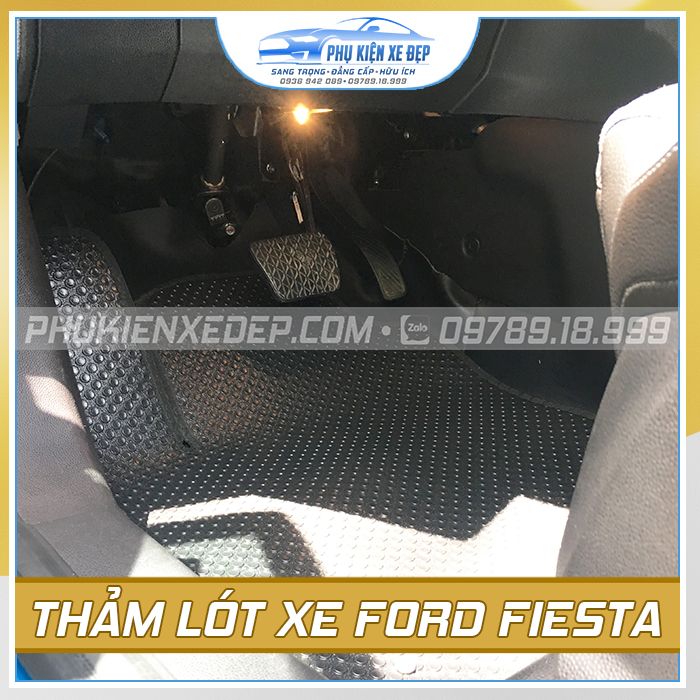 Thảm lót sàn ô tô Kata Ford Fiesta - góc nhìn 2