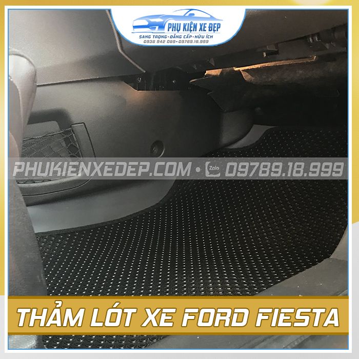 Thảm lót sàn ô tô Kata Ford Fiesta - góc nhìn 3