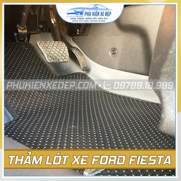 Thảm lót sàn ô tô Kata Ford Fiesta - góc nhìn 4