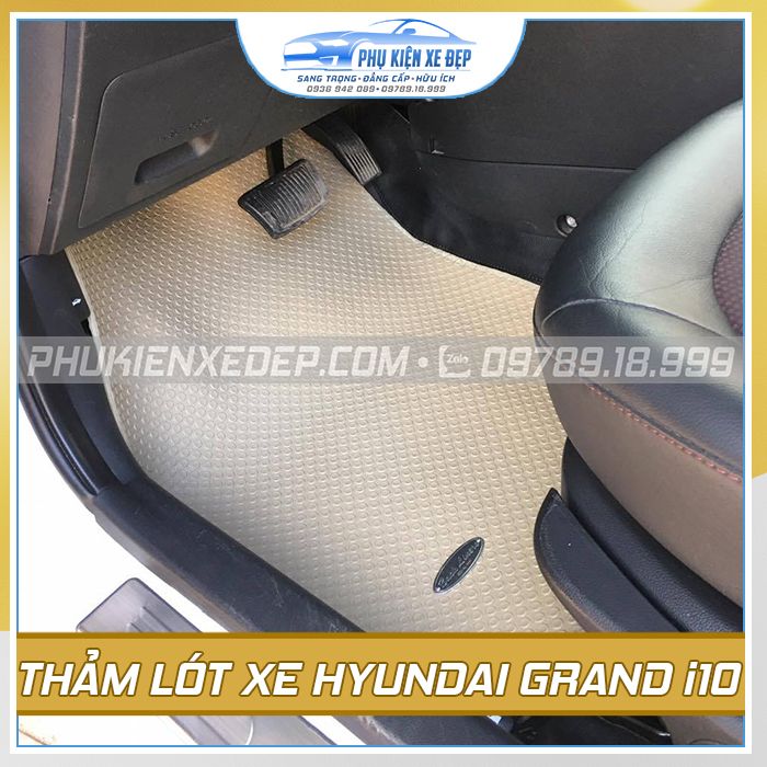 Thảm lót sàn ô tô Kata Hyundai Grand I10 - góc nhìn 5