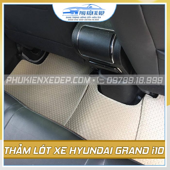 Thảm lót sàn ô tô Kata Hyundai Grand I10 - góc nhìn 4