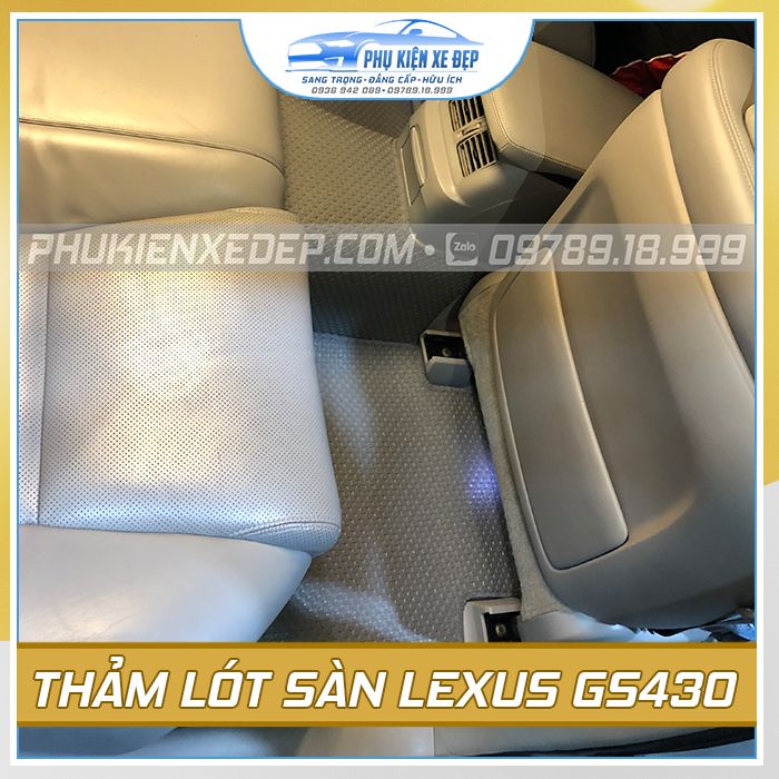 Thảm lót sàn ô tô Kata Lexus GS430 - góc nhìn 2