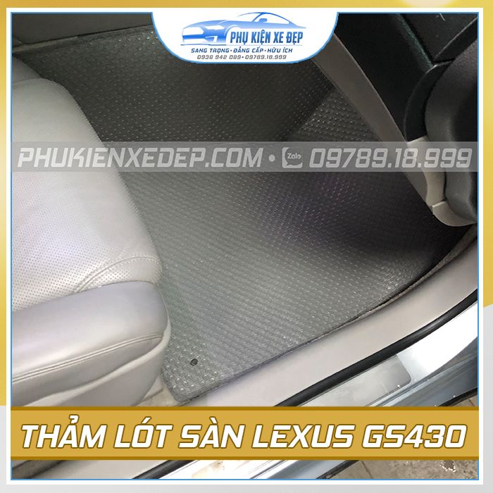 Thảm lót sàn ô tô Kata Lexus GS430 - góc nhìn 3