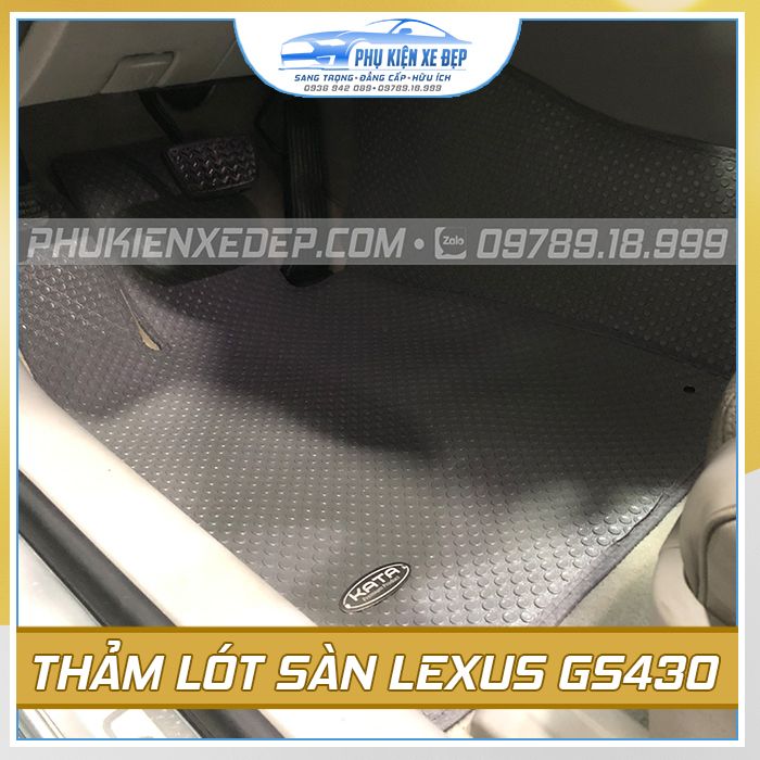 Thảm lót sàn ô tô Kata Lexus GS430 - góc nhìn 4