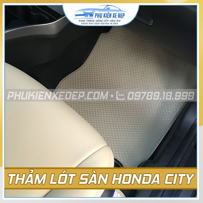 Thảm lót sàn ô tô Kata Honda City - góc nhìn 2