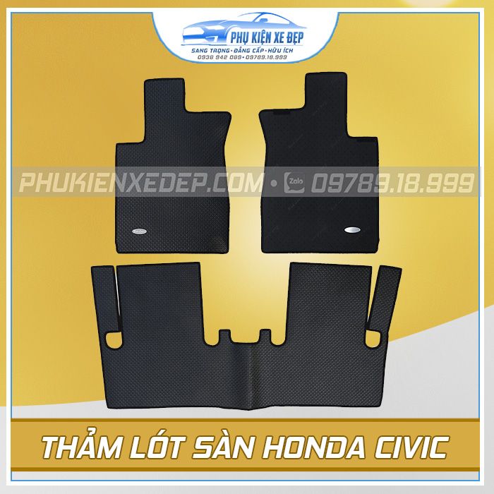 Thảm lót sàn ô tô Kata Honda Civic - góc nhìn 4