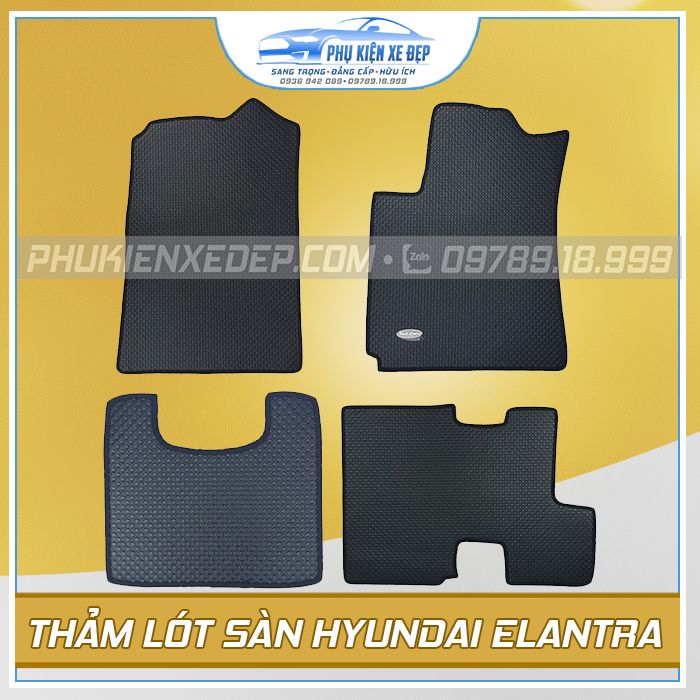 Thảm lót sàn ô tô Kata Hyundai Elantra - hình ảnh sản phẩm