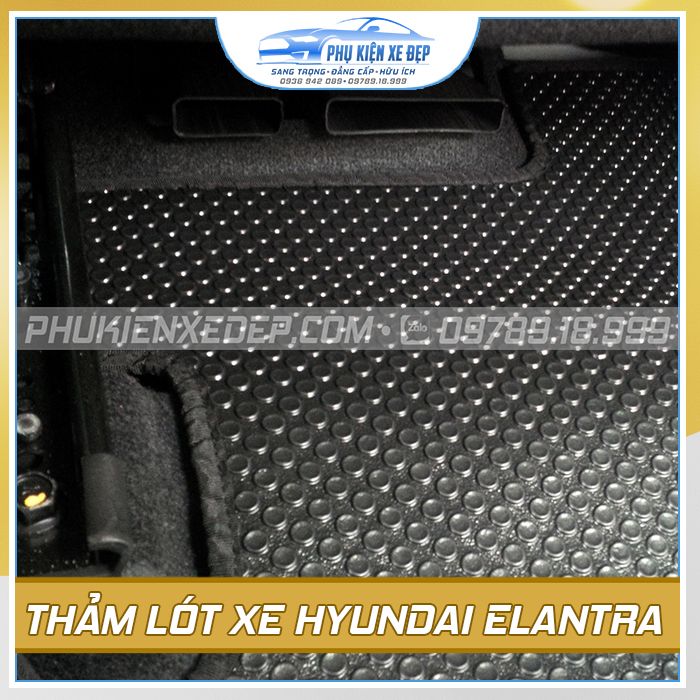 Thảm lót sàn ô tô Kata Hyundai Elantra - góc nhìn 2
