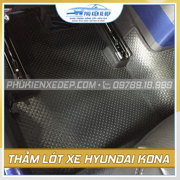 Thảm lót sàn ô tô Kata Hyundai Kona - góc nhìn 3