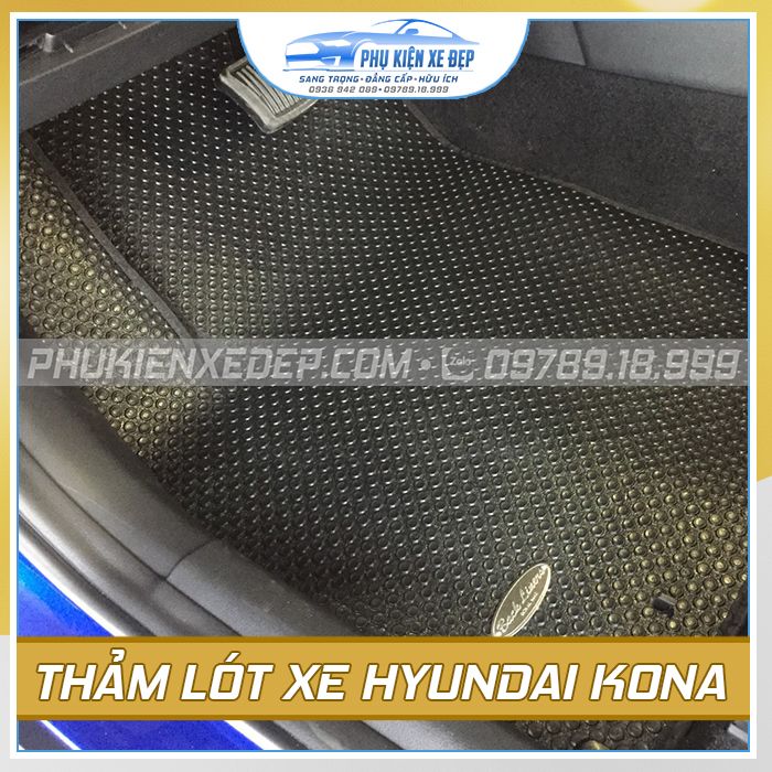 Thảm lót sàn ô tô Kata Hyundai Kona - góc nhìn 2