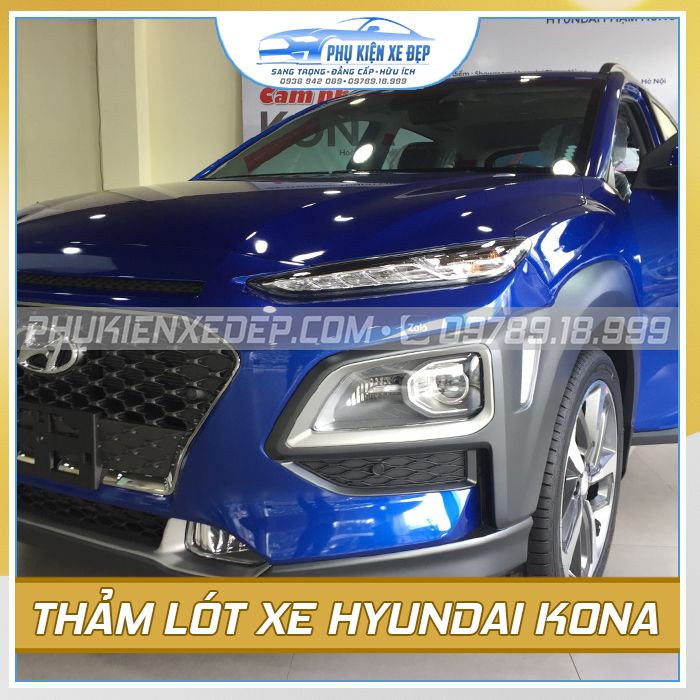 Thảm lót sàn ô tô Kata Hyundai Kona - hình ảnh sản phẩm