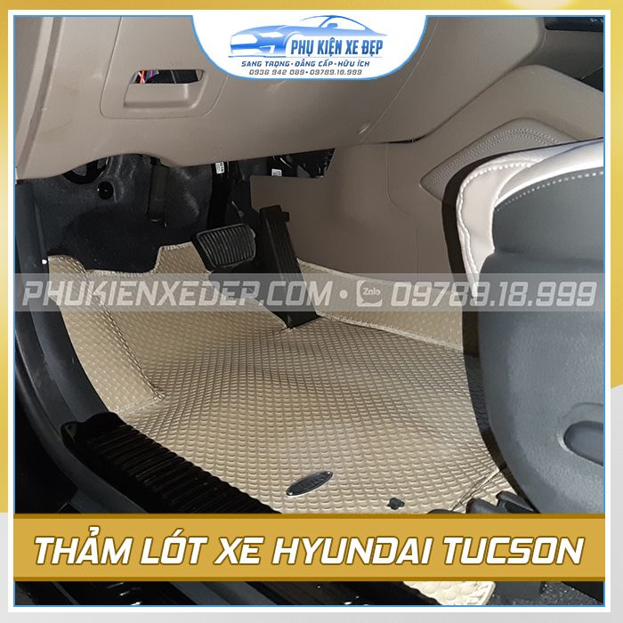 Thảm lót sàn ô tô Kata Hyundai Tucson - góc nhìn 4