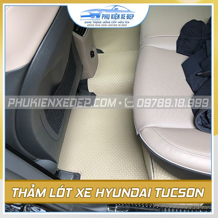Thảm lót sàn ô tô Kata Hyundai Tucson - góc nhìn 5