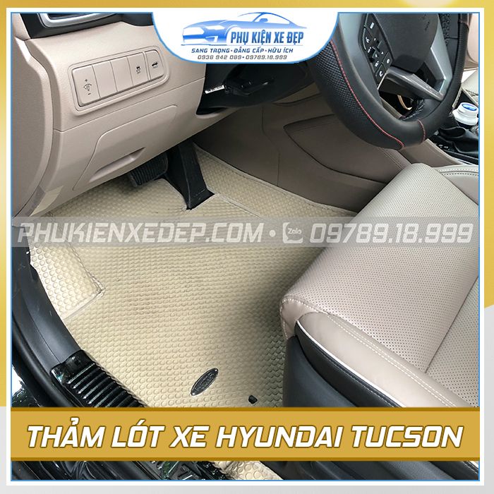 Thảm lót sàn ô tô Kata Hyundai Tucson - hình ảnh sản phẩm
