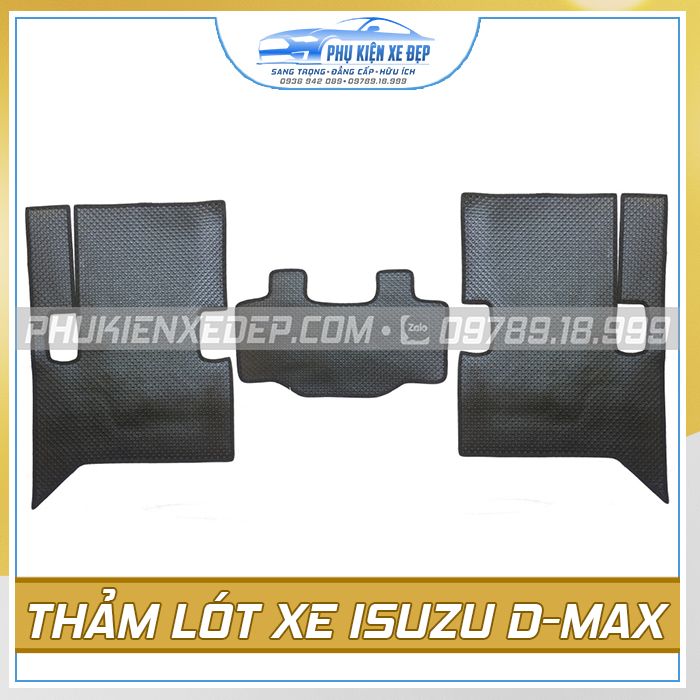 Thảm lót sàn ô tô Kata Isuzu D-Max - góc nhìn 3