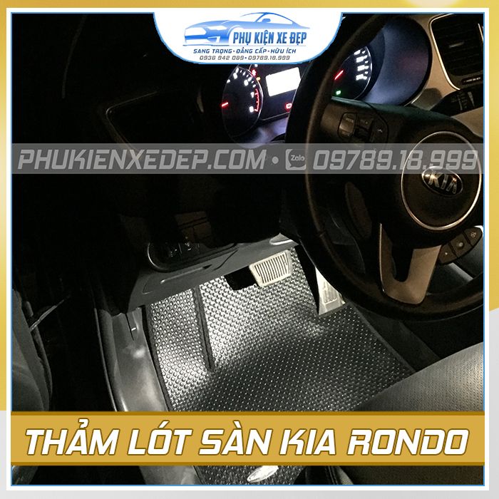 Thảm lót sàn ô tô Kata KIA Rondo - hình ảnh sản phẩm