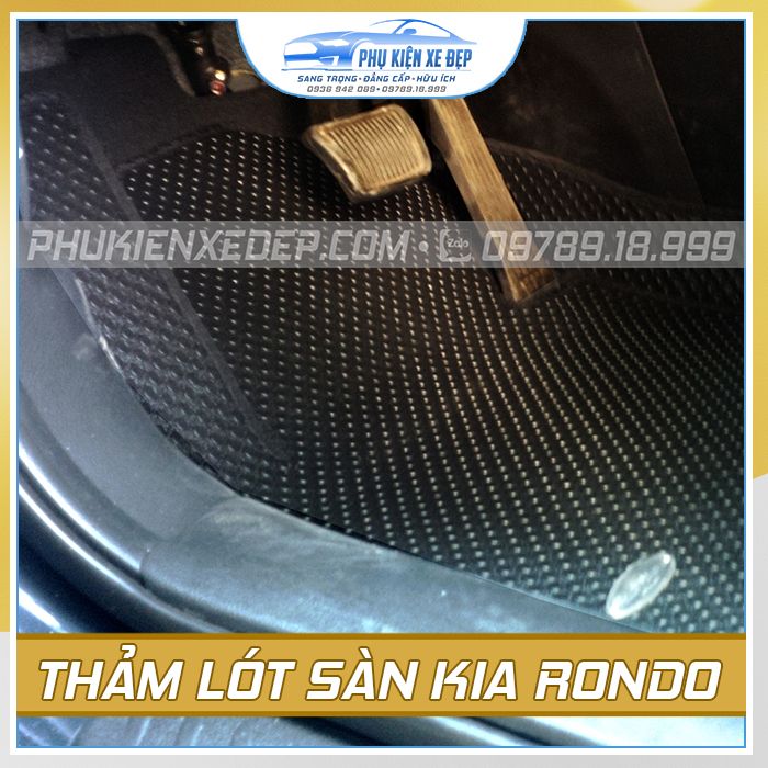 Thảm lót sàn ô tô Kata KIA Rondo - góc nhìn 3