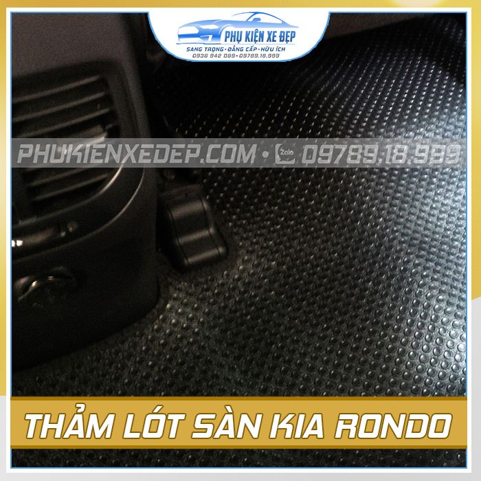 Thảm lót sàn ô tô Kata KIA Rondo - góc nhìn 4