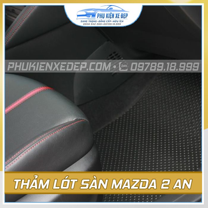 Thảm lót sàn ô tô Kata Mazda2 - góc nhìn 3
