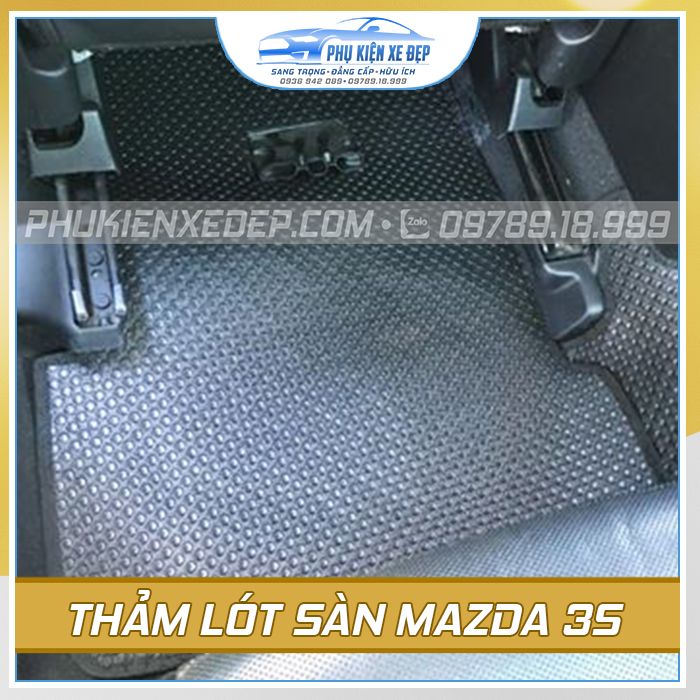 Thảm lót sàn ô tô Kata Mazda 3S - góc nhìn 2