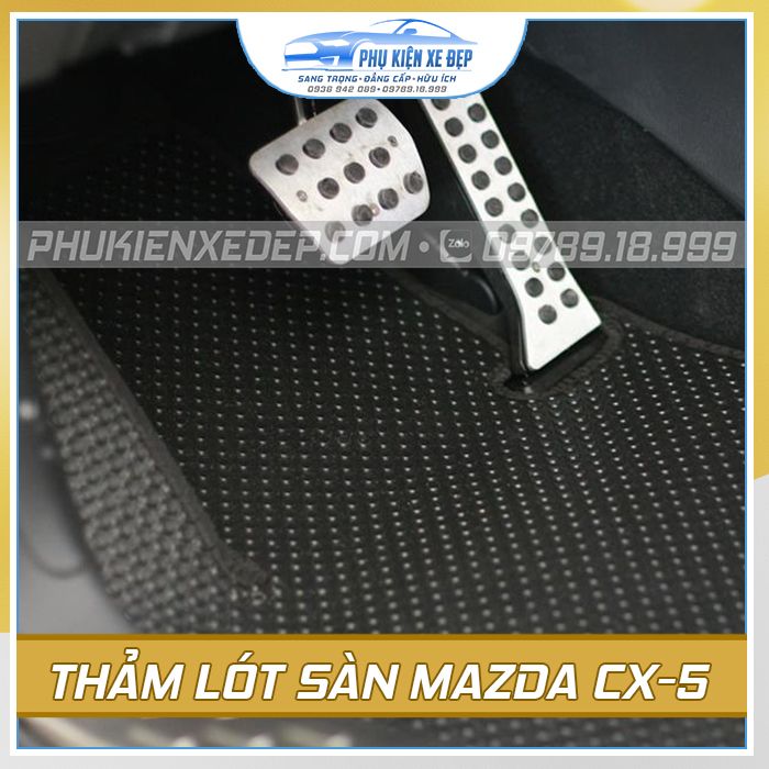 Thảm lót sàn ô tô Kata Thái Lan Mazda CX5 - góc nhìn 2